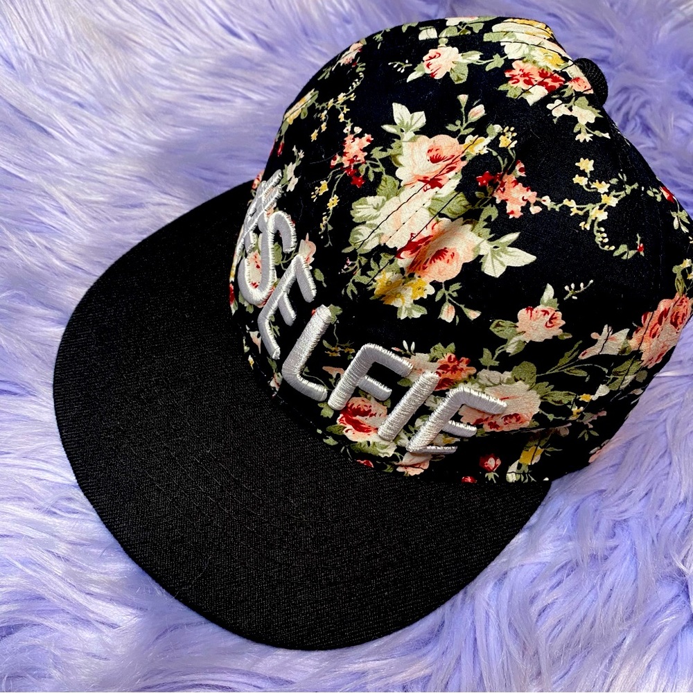 #SELFIE SnapBack Sun Hat Cap Floral